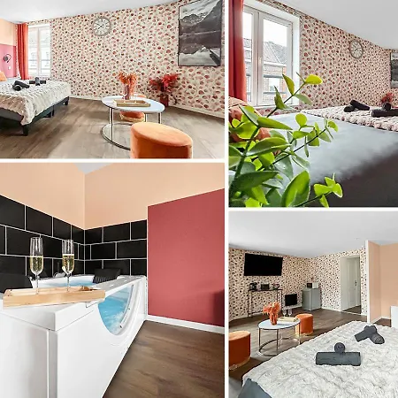 Balnéo Privée Wifi Fibre Chic&détente Romantique Apartamento Tourcoing